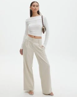 Cotton Cargo Stitch Pant -Style Fashion Fit penny button suit pant what the shell front pw91835pln 1