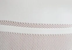 Panelled Knit Long Sleeve Top -Style Fashion Fit pinny panelled longsleeve white imagefront kl114624vn