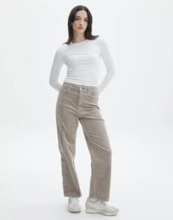 Satin Straight Leg Pant -Style Fashion Fit r heidi high rise straight leg on the rocks front pw52818rcor