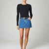 Low Rise Denim Mini Skirt -Style Fashion Fit r leni low rise hemmed mini skirt suzy mid wash front ss55069rden 4