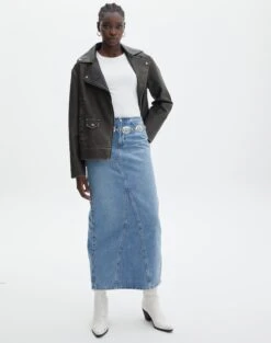 Supersoft Thin Strap Tank -Style Fashion Fit r lisbon denim maxi skirt riley vintage wash front sl119702rdnm