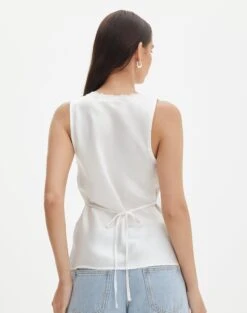 Lace Trim Satin Cami -Style Fashion Fit r lola lace trim cami milk back bv119674rsat