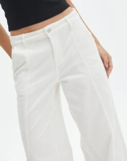 Mid Rise Pintuck Cord Pant 24 Mid Rise Pintuck Cord Pant -Style Fashion Fit r miranda cord milk imageback pw91822rcor
