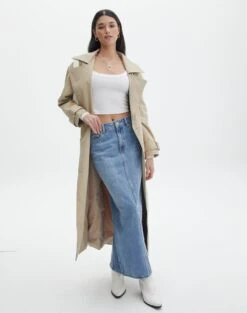 Denim V Neck Waistcoat -Style Fashion Fit r missy denim mermaid skirt riley vintage wash front sl80031rden