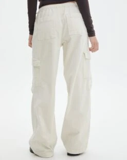 Mid Rise Cord Cargo Pant -Style Fashion Fit r saffie mid rise cargo pant tofu back pw78180rcor