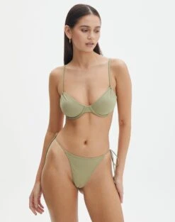 Ruched Balconette Bikini Top -Style Fashion Fit reef balconette top precious cargo full ga52510rpln