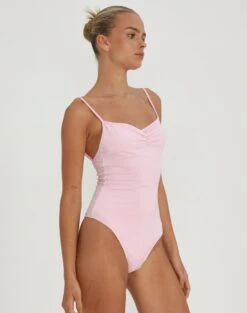 Supersoft Ruched Front Bodysuit -Style Fashion Fit releve ruche front bodysuit rose and thorne detail tb104638pch