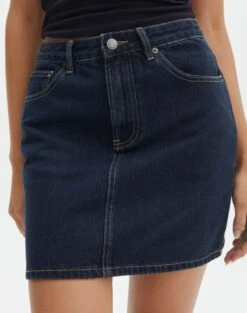 Mid Rise Denim Skirt 27 Mid Rise Denim Skirt -Style Fashion Fit remi high rise denim skirt last rodeo indigo full ss145806rdnm