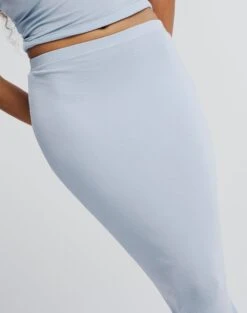 Luxe Lounge Modal Slim-Fit Maxi Skirt -Style Fashion Fit ruby modal maxi skirt blue melody imageback sl96661mod