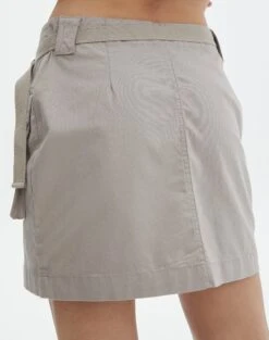 Cargo Wrap Mini Skirt -Style Fashion Fit ryder wrapped mini skirt on the rocks back ss96421cot