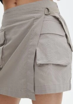 Cargo Wrap Mini Skirt -Style Fashion Fit ryder wrapped mini skirt on the rocks imageback ss96421cot