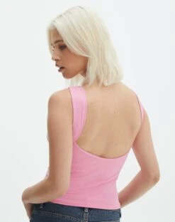 Supersoft Backless Tank Top -Style Fashion Fit sayley low back tank gimme guava back tv146388pch