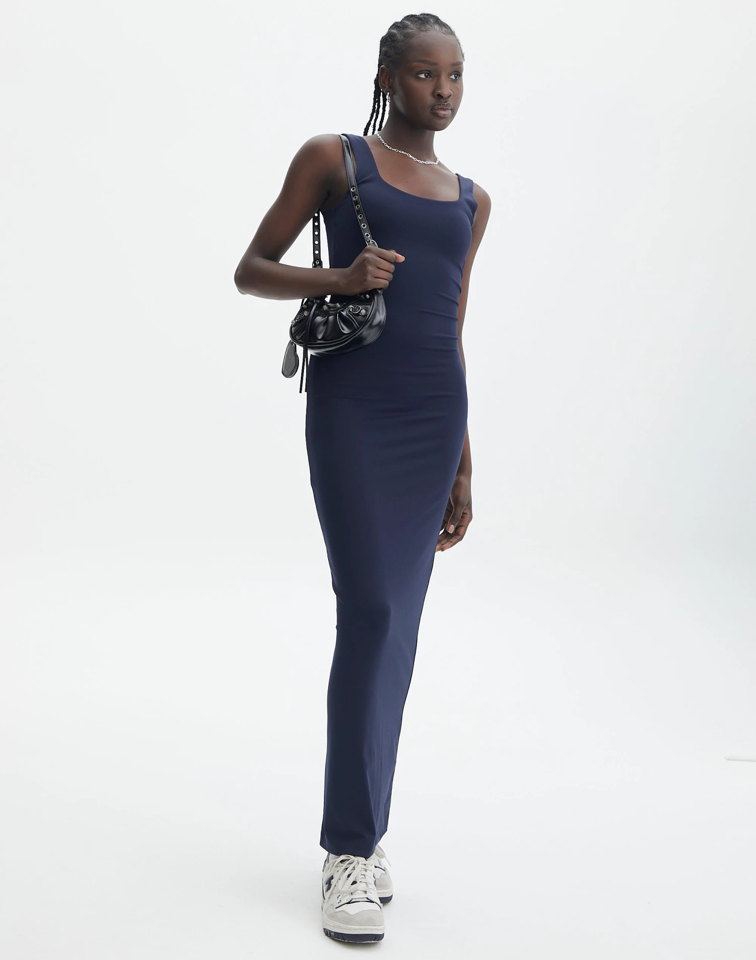 Strapless Denim Midi Dress 16 Strapless Denim Midi Dress - Image 14