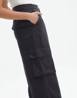 Cargo Straight Leg Pants -Style Fashion Fit sierra dressy cargo pant black imageback pw109154cot