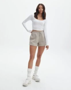 Embroidered Crew Neck Jumper -Style Fashion Fit siesta short on the rocks front sw120676cot 1