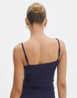 Luxe Lounge Modal Thin Strap Singlet -Style Fashion Fit sisi modal tank friday night back tv118176mod