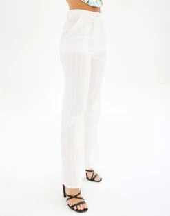 High Rise Tailored Wide Leg Panelled Pant -Style Fashion Fit talia tailored crepe pant white detail pw55252cot
