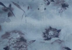 Print Ruffle Long Sleeve Blouse -Style Fashion Fit tritan lattice blouse bubble blooms imagefront bl134763prt