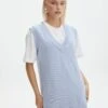 Oversized Vest Dress 1 Oversized Vest Dress -Style Fashion Fit twist oversized vest dress icecap front kd127875cot