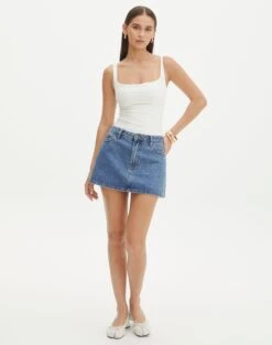 Supersoft Square Neck Bodysuit 29 Supersoft Square Neck Bodysuit -Style Fashion Fit veronika square neck bodysuit milk full tb54146pln