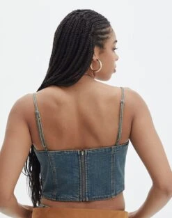 Ringspun Denim Zip Back Corset 24 Ringspun Denim Zip Back Corset -Style Fashion Fit yolanda denim corset ethal ringspun back bv126939spu