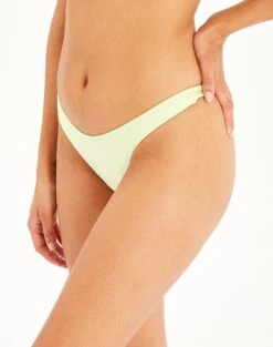 Shimmer Thong Bikini Bottom 24 Shimmer Thong Bikini Bottom -Style Fashion Fit zimi high waist thong lime splice detail ga63412shm