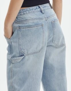 Mid Rise Denim Cargo Jean -Style Fashion Fit zola cargo jean thunder bird imageback jd119012rdnm